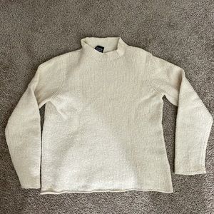 Eileen Fisher merino wool & cashmere blend sweater